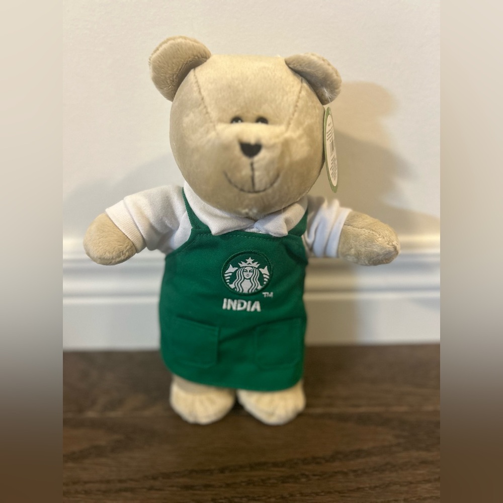 Starbucks India Bear with Green Apron